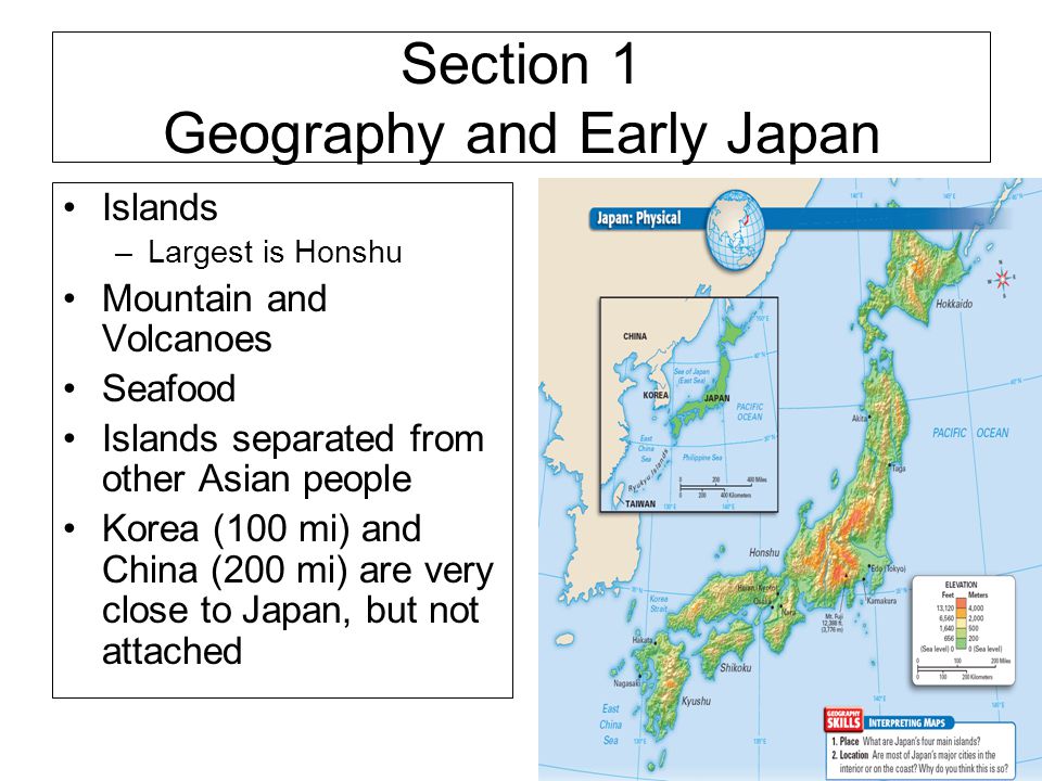 Geography writing help shape japanese civilization